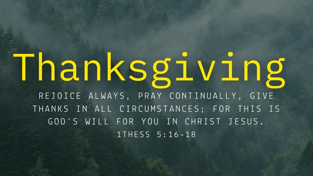 Sunday Thanksgiving