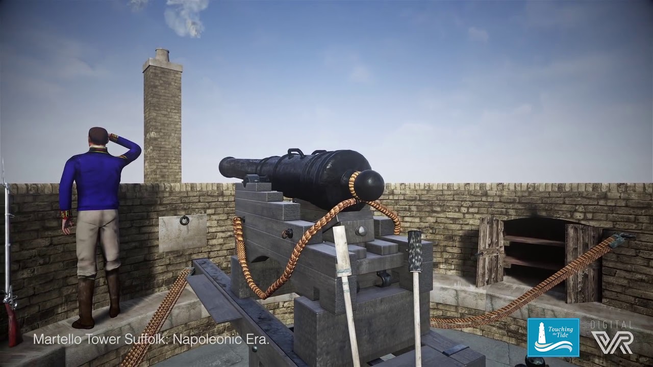 Suffolk Martello Tower virtual tour (Touching the Tide project)