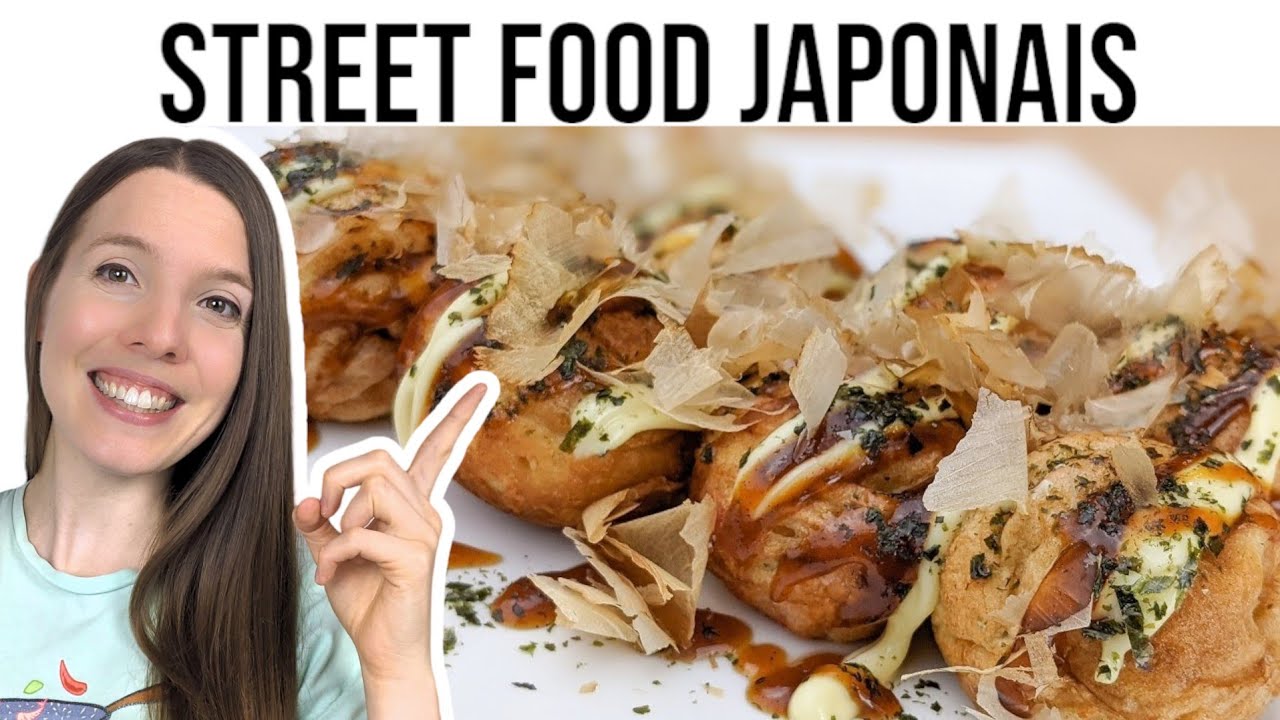 COMMENT FAIRE DES TAKOYAKI (RECETTE JAPONAISE) -JAPANESE STREET FOOD OCTOPUS BALLS - HOP DANS LE WOK