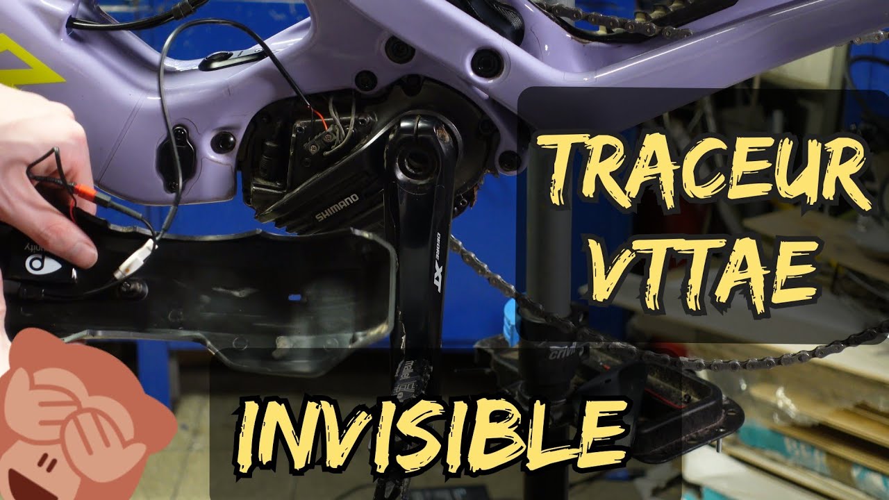 Traceur spécial VTTAE invisible!  Biketrax by Powunity