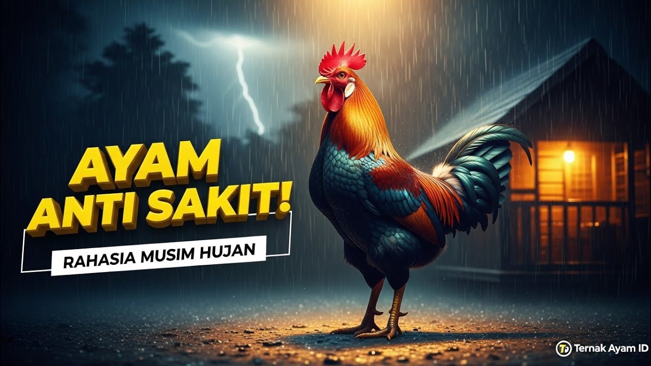 Tips Merawat Ayam Kampung di Musim Hujan Agar Tetap Sehat & Tidak Mudah Sakit 🌧️🐔 Dijamin Ampuh!