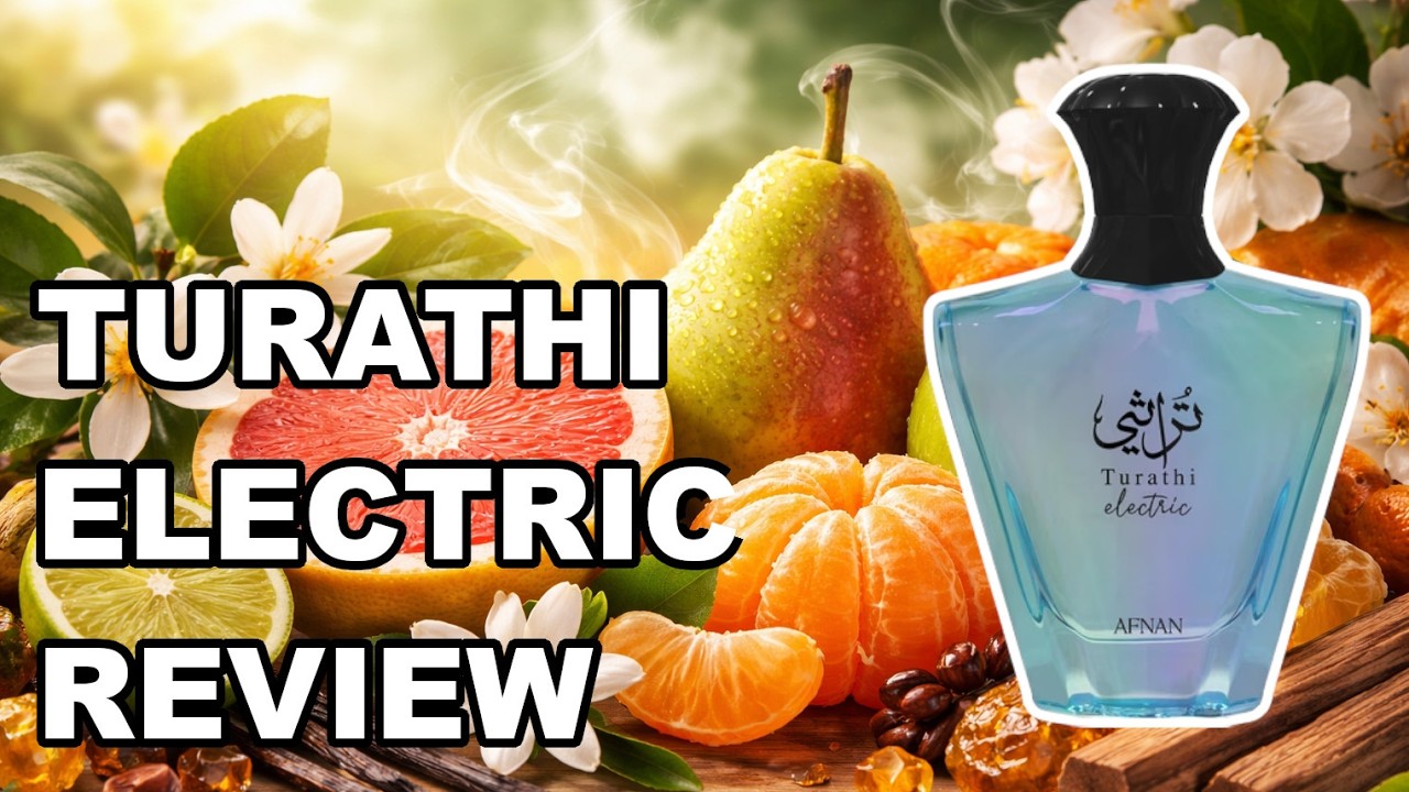 Afnan Turathi Electric Review: Fresh Citrus Summer Fragrance