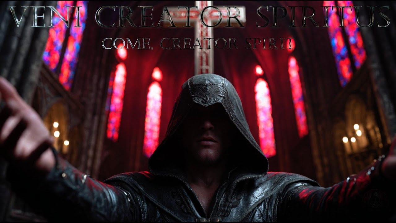 Veni Creator Spiritus (Come, Creator Spirit)  Dark Gregorian Chant | Haunting Sacred Invocation (4K)