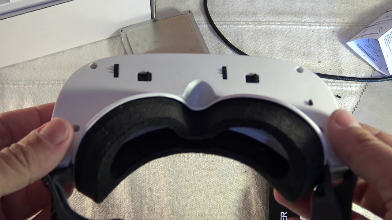 Eachine EV100 FPV goggles Unboxing, analysis and testing (Courtesy Banggood)