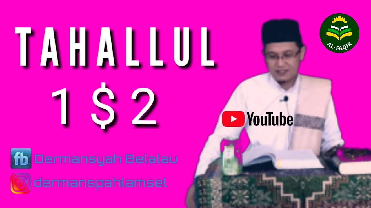 Dua macam Tahallul ihrom haji II fiqh haji