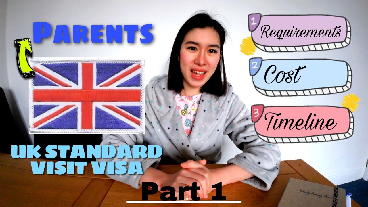 Uk standard visit visa | parents | requirements | cost | timeline | part 1