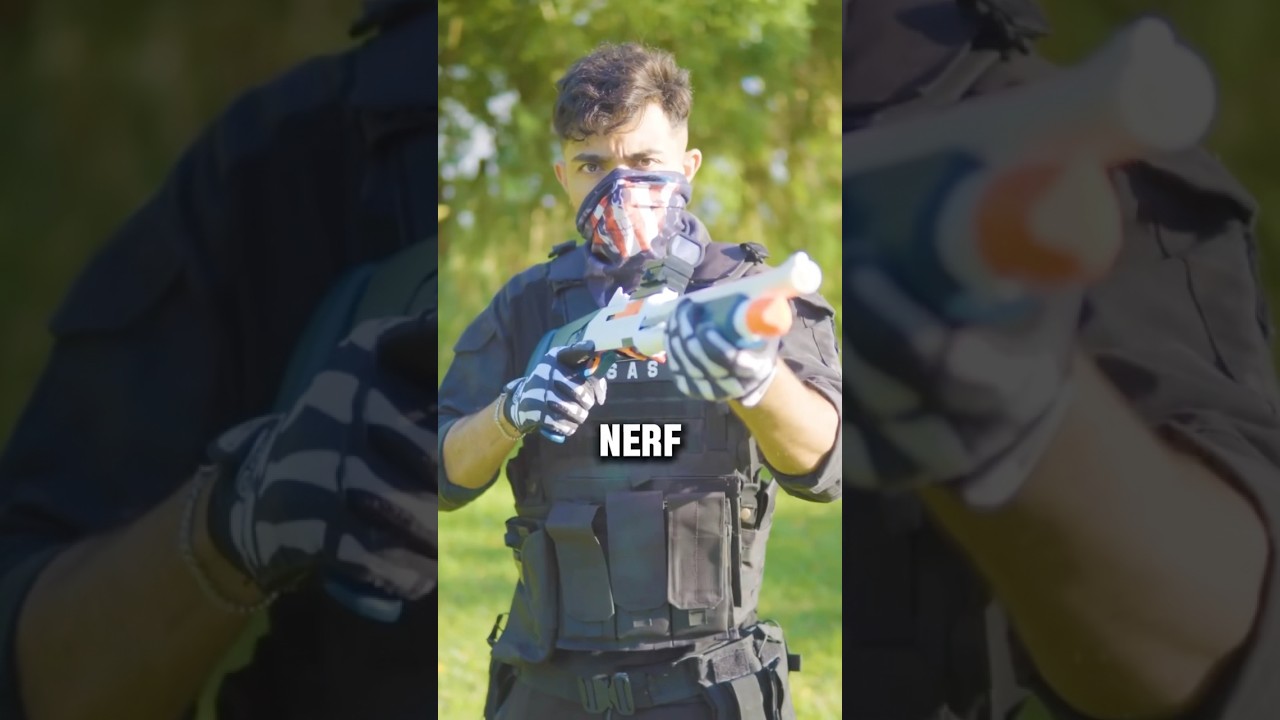 Can This Nerf Shotgun Fire a REAL SHOTGUN SHELL? 😳