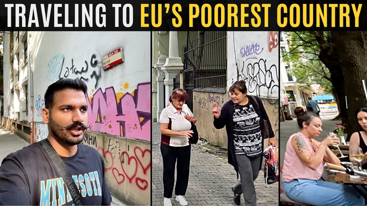 Traveling to European Union’s Poorest Country! 🇪🇸🇧🇬🇫🇷🇳🇱🇵🇱
