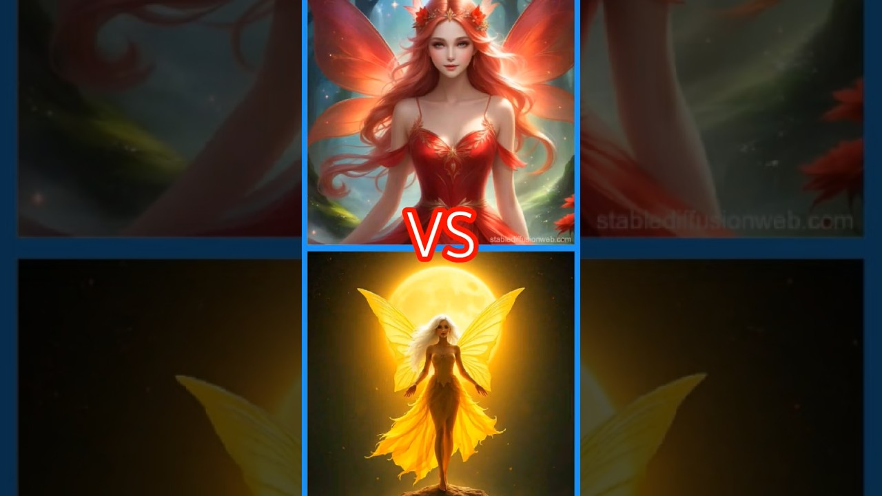 red vs yellow (mythical edition), comment your favorite 