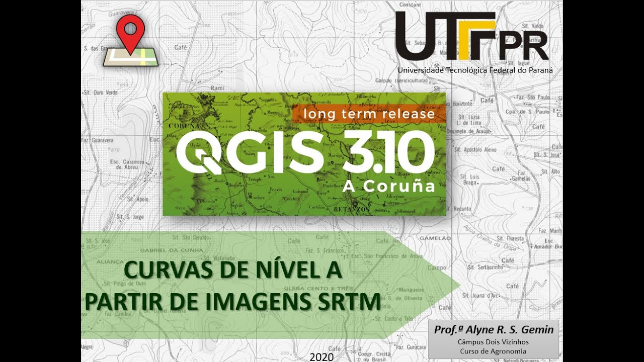 Como gerar CURVAS DE NÍVEL a partir de imagens SRTM?!