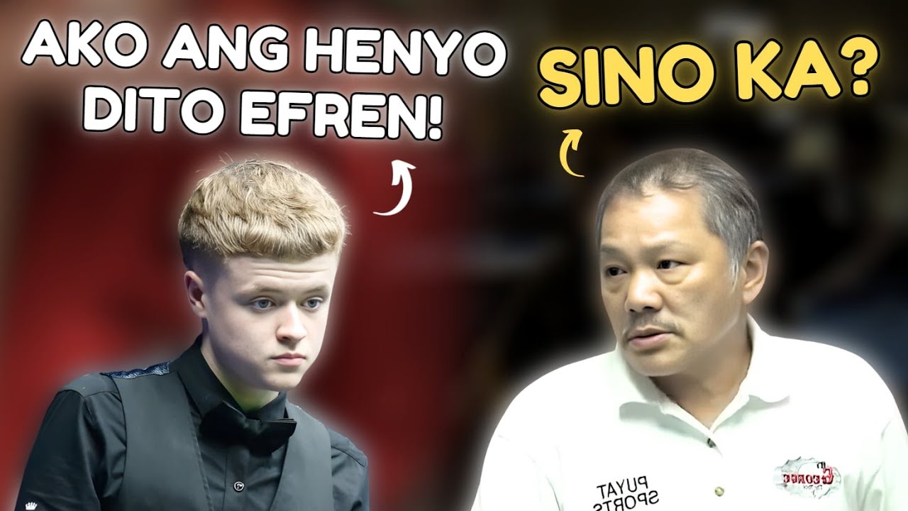CASH GAME ❗AKALA nila PWEDE ng TUMAPAT ang RISING STAR ng OHIO kay EFREN REYES! DOMINANTENG laban!