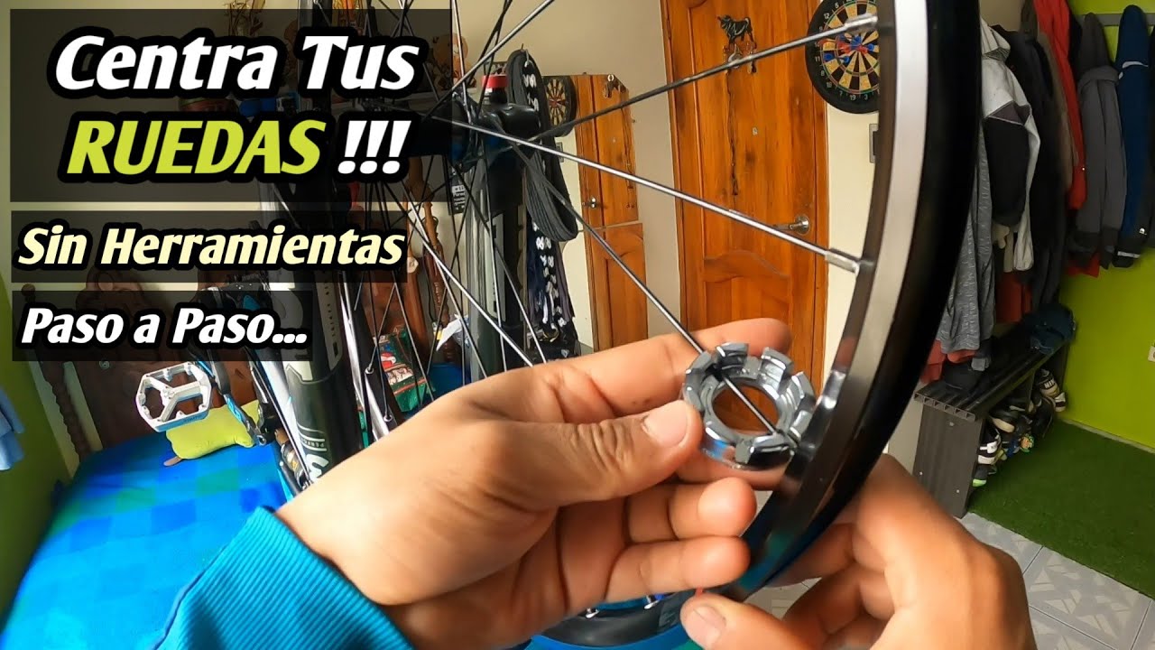 ✅ Cómo Alinear La Rueda De una Bicicleta De Montaña | PASO A PASO 🛞⚙️