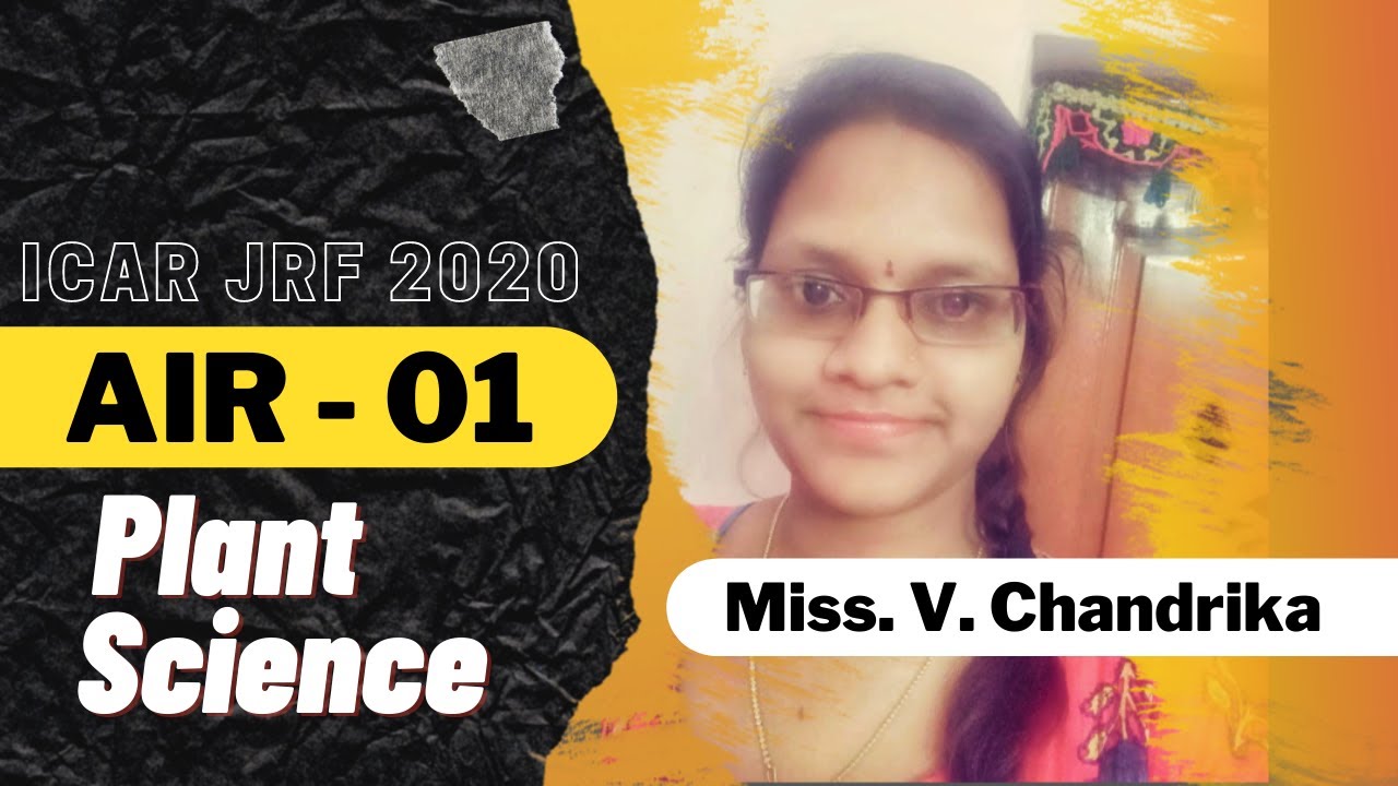 Interview of AIR - 01 Ranker of ICAR-JRF in Plant Science | Exam Strategy, Books, etc. All Questions