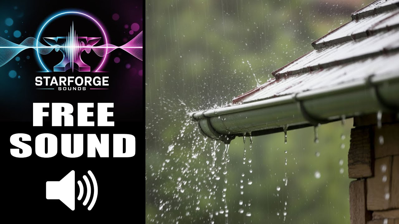 FREE Rain SOUND EFFECT 🌧 Calming Rain Ambience Royalty-Free