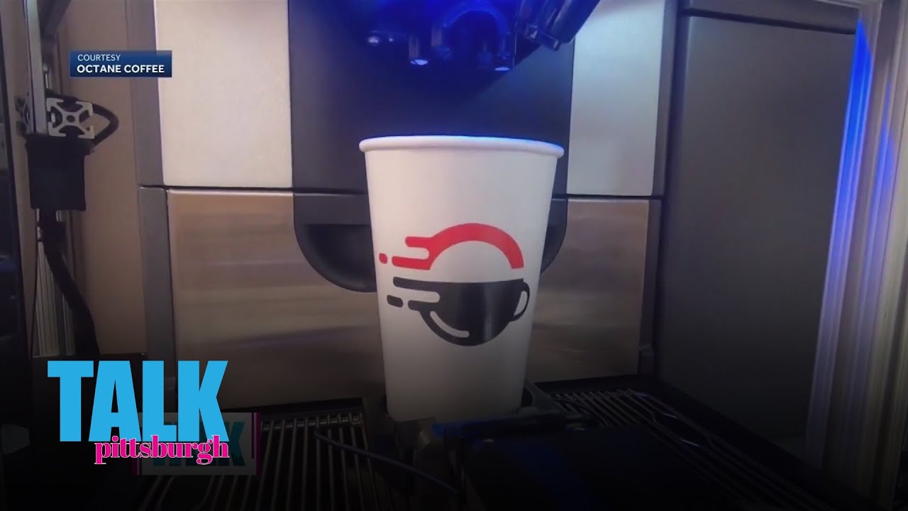 This coffee shop is automated by robots