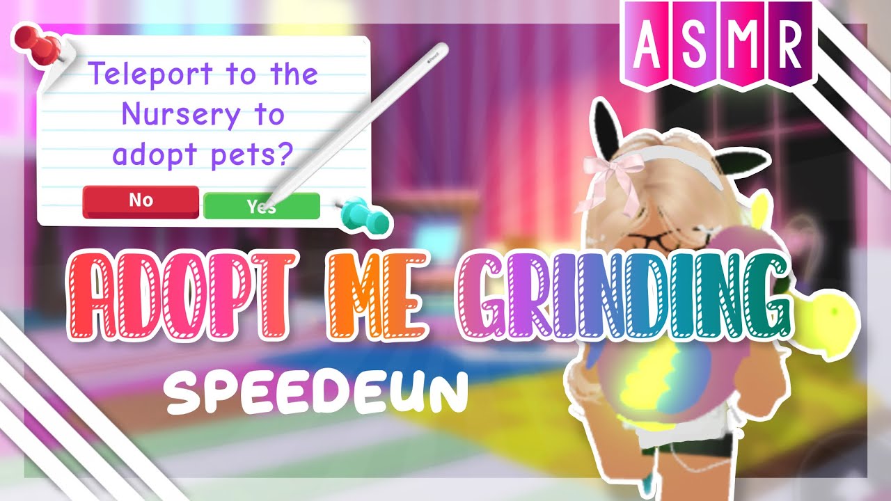 ⚡️ Adopt Me Grinding but It’s Just Me Spamming Buttons ⚡️ 