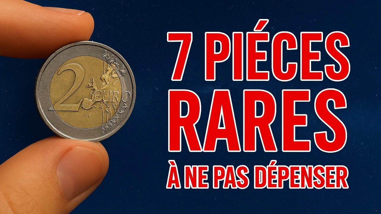 7 pi&egrave;ces de 2&euro; ULTRA RARES que vous ne verrez (presque) plus en 2026 !