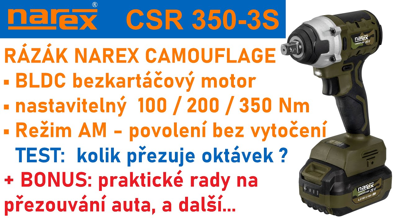 Rázák Narex Camouflage CSR 350-3S