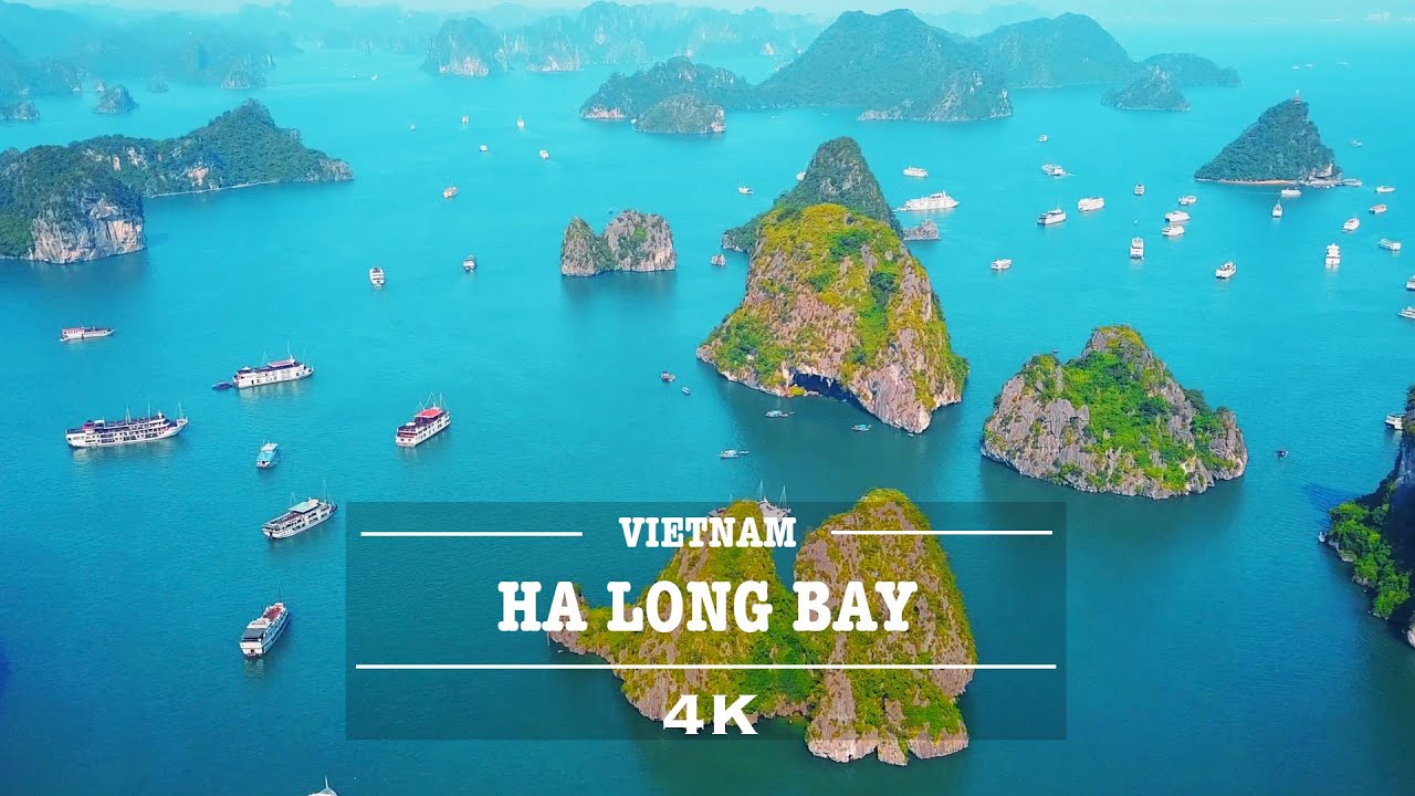 Ha Long Bay, Vietnam By Drone (4K)