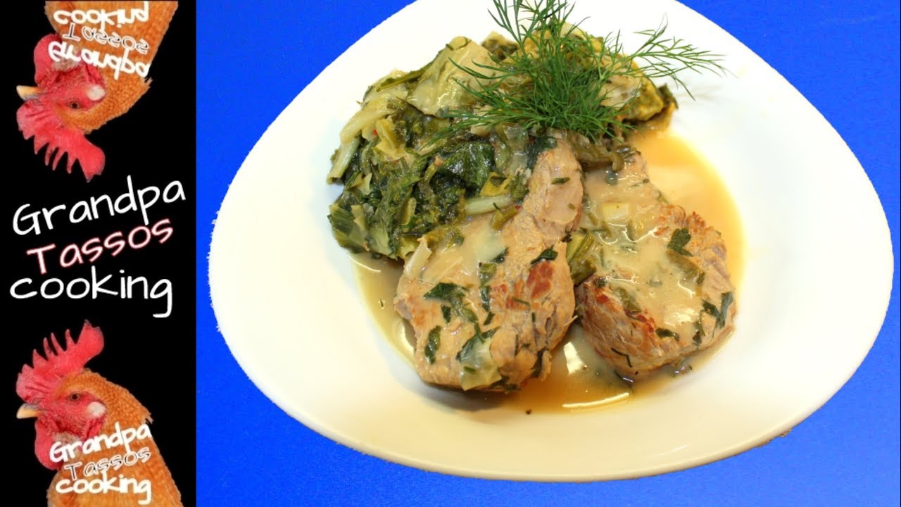 Μοσχαράκι φρικασέ αυγολέμονο 🍖Fine veal fricassee🍖🍖Kalbs-Frikassee