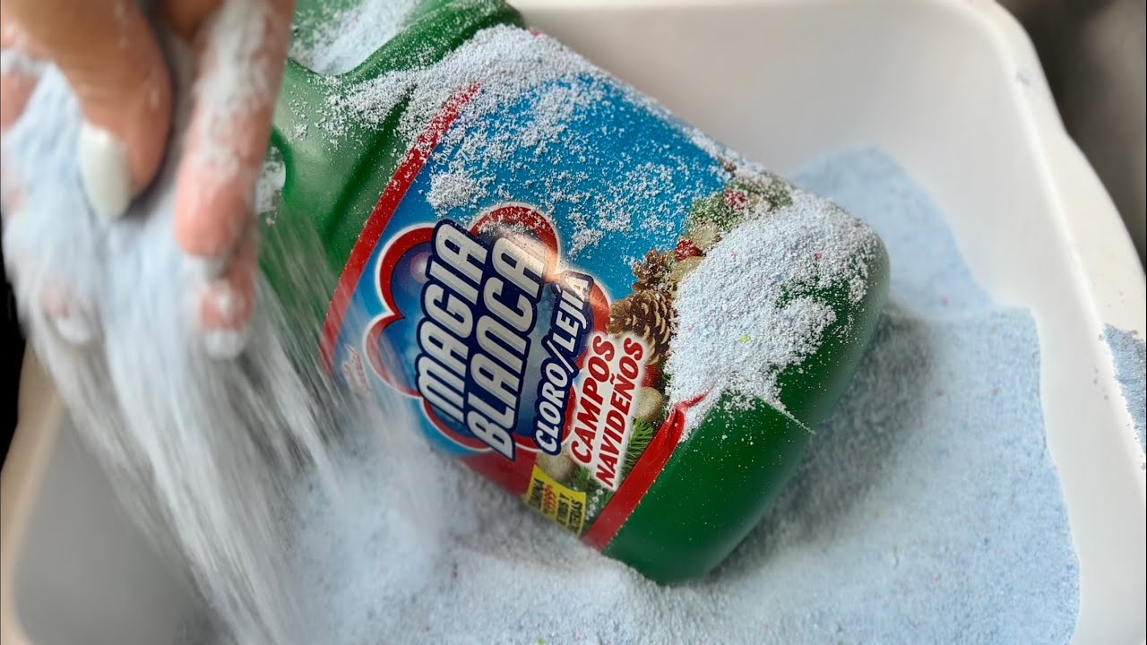 1 GALLON OF PINE BLEACH + 7 DETERGENT MIX ✨ 11KbyT !!! Thank you - sponge ASMR