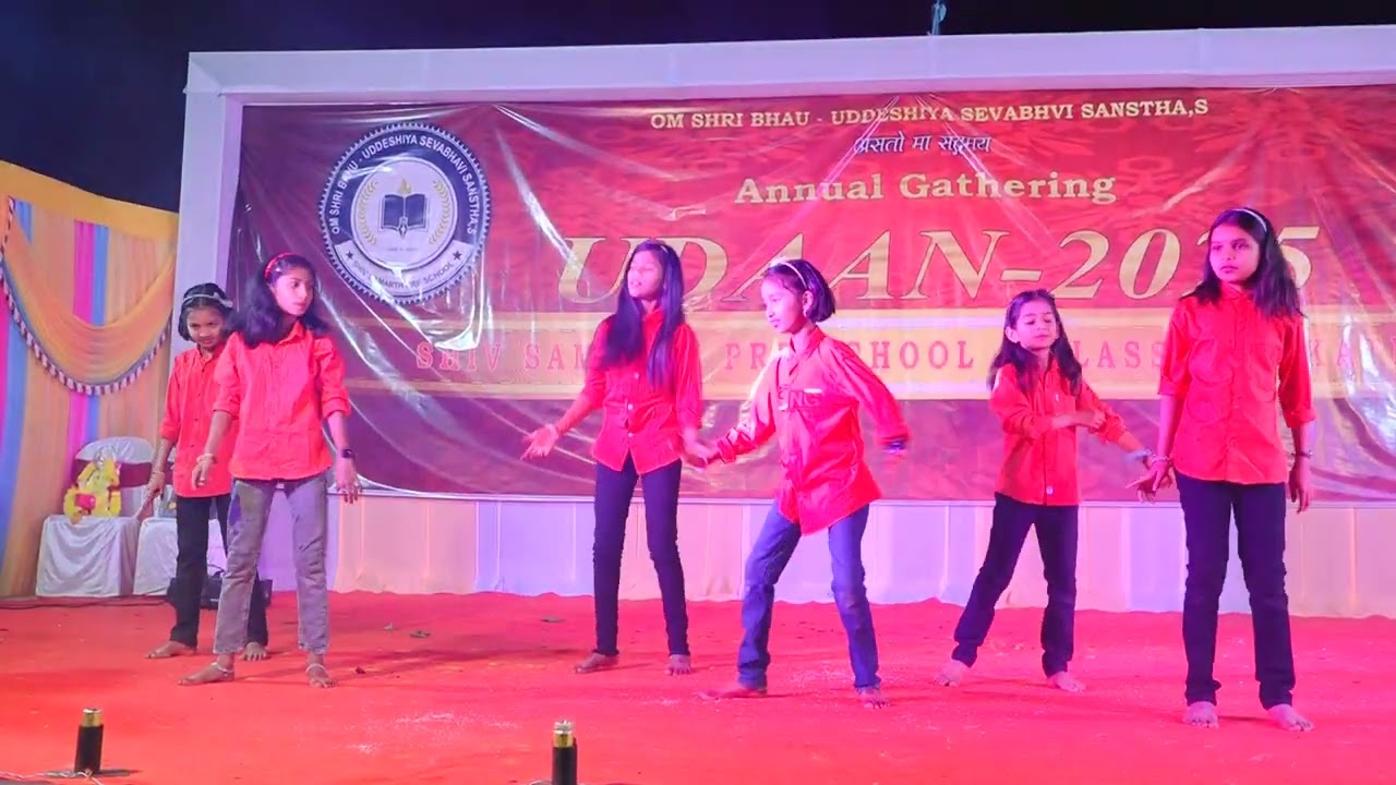 🐦 Ye Go Ye Ye Maina | Adorable Kids Dance Performance | Udaan 2025 - Shiv Samarth School 💃✨