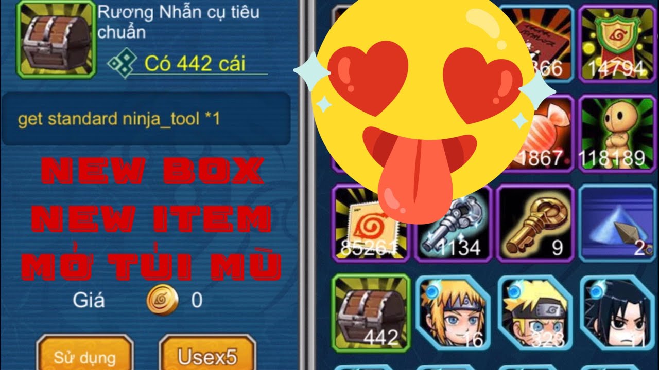 Ninja rebirth - Rate box - New item