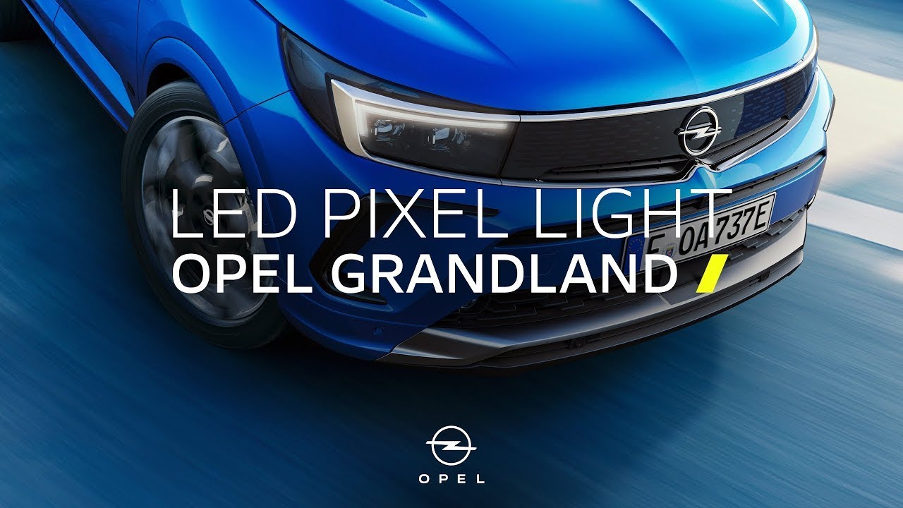 Highlight: Opel Grandland with IntelliLux Pixel Light