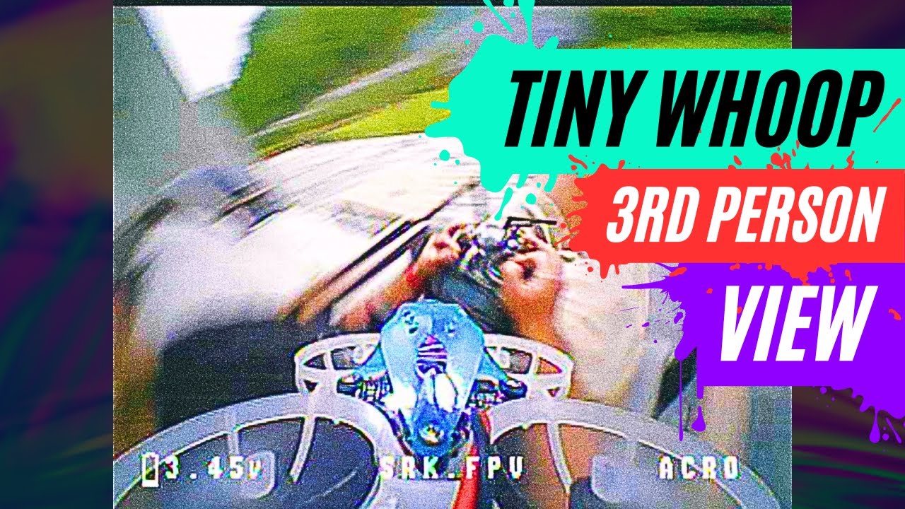 3RD Person View Tiny Whoop Fly! | RaceSpec V2 Drone FPV Freestyle