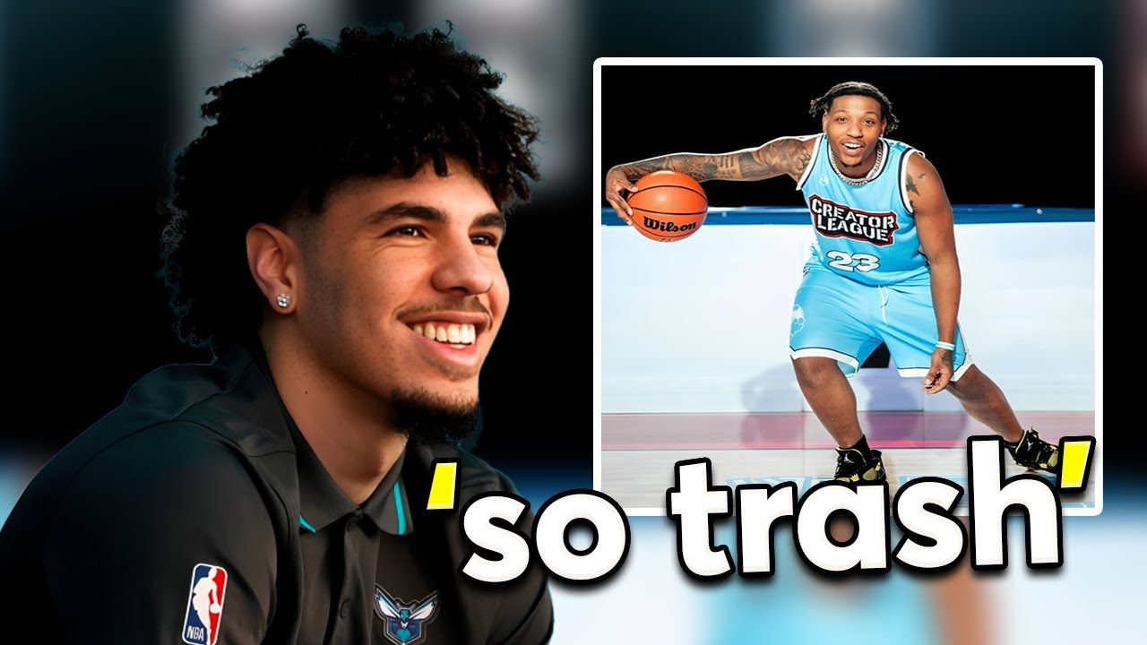 Silky Shows LaMelo Ball his Basketball Highlights & Asks What Streamers He Knows!