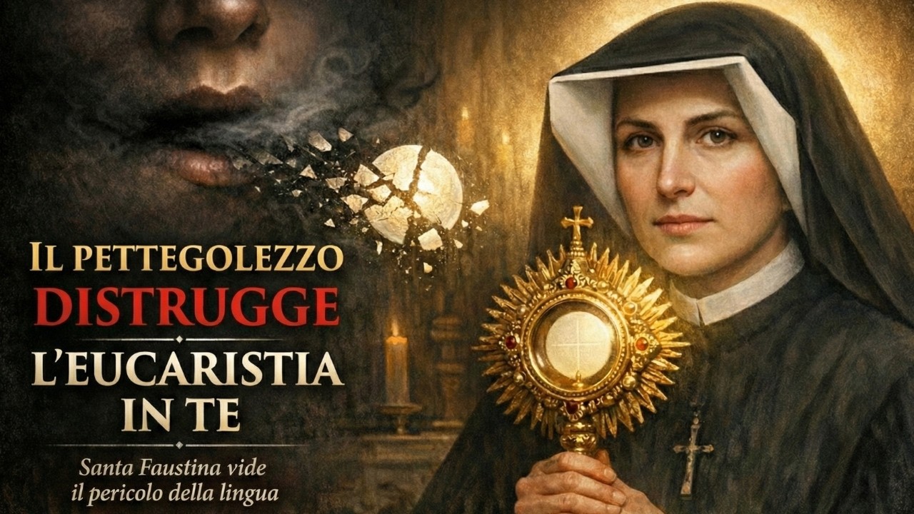 Attenzione alla Lingua: Santa Faustina vide come il pettegolezzo distrugge l’Eucaristia dentro di te