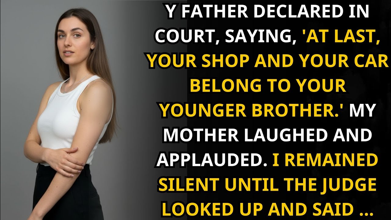“Your Shop and Car Are His,” My Dad Said — The Judge Looked Up