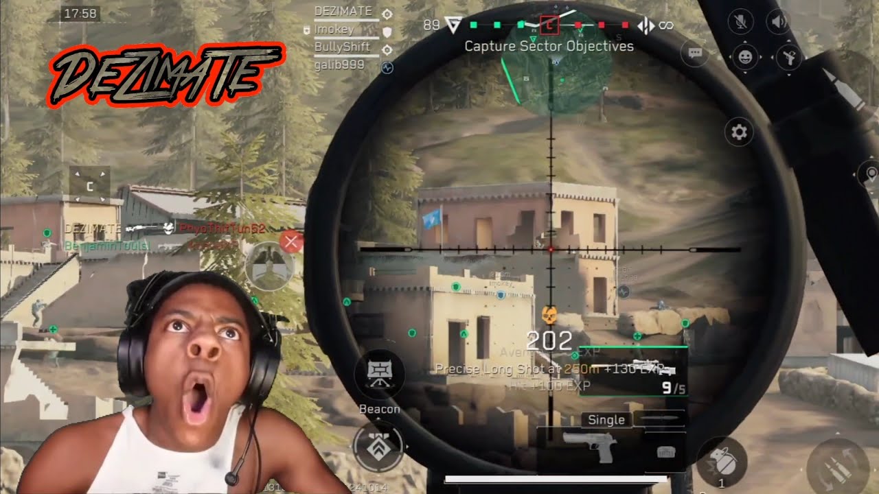 Insane Long Shots in DELTA FORCE Mobile India #deltaforce #dfmobile #df #codm #callofduty #sniping 