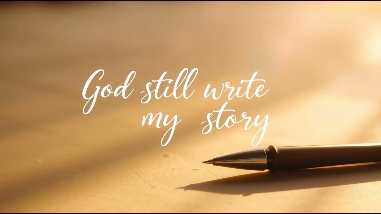 Бог по-прежнему пишет мою историю.