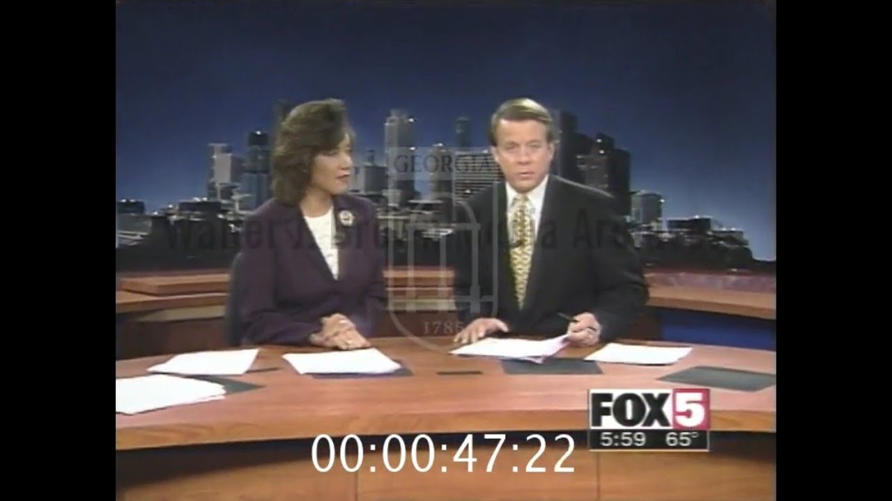 WAGA-TV Fox 5 News at 6pm - Nov 18, 1998