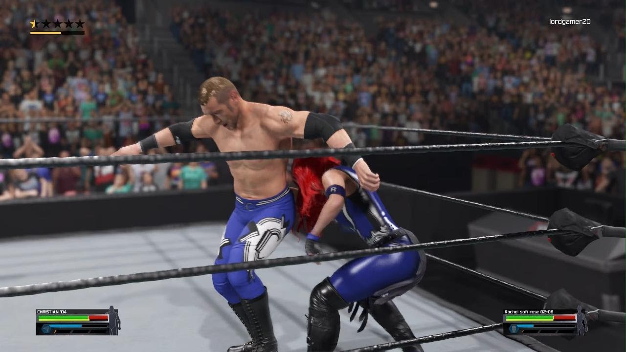 WWE 2K25 Rachel Sofia Rose vs Christian Summerslam 2005