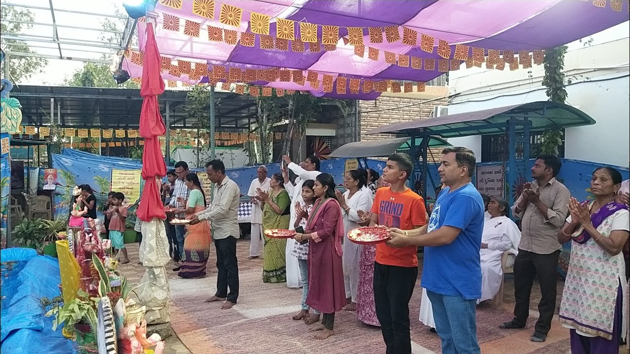 બીજા દિવસ ની સાંજની સમૂહ આરતી 