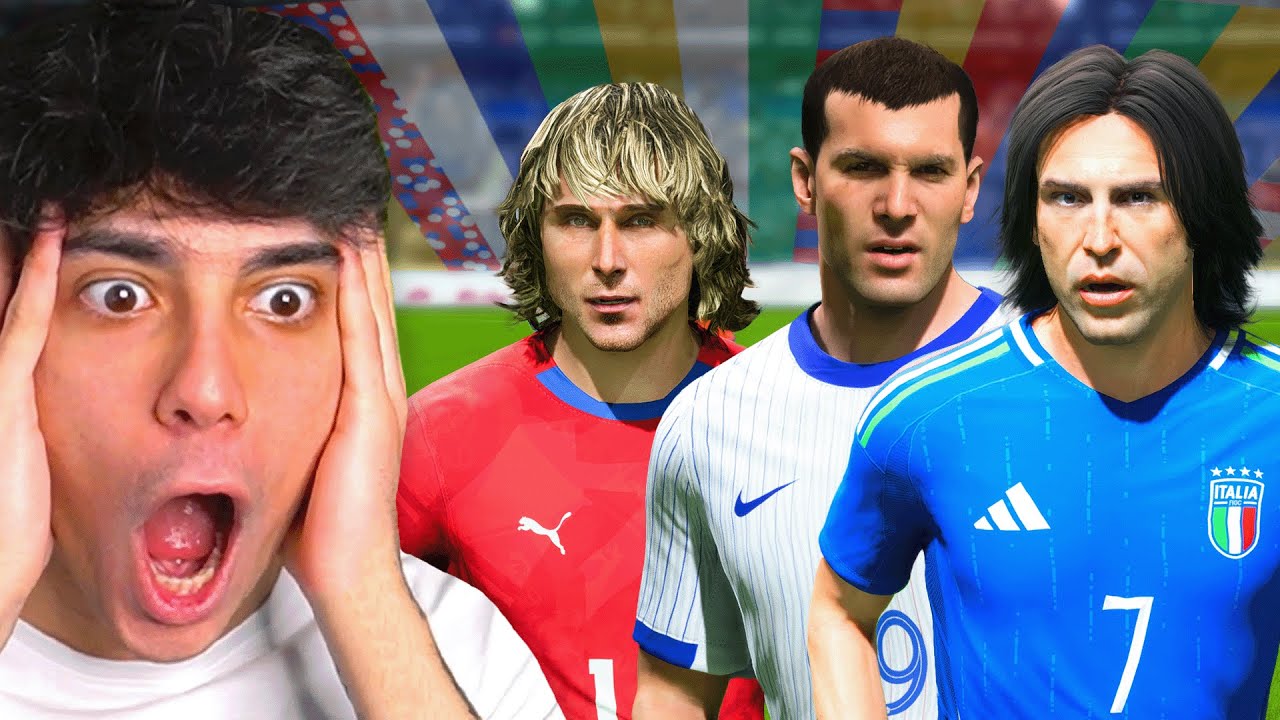 ⚽ EUROPEI 2024 ma CON LEGGENDE DEL PASSATO