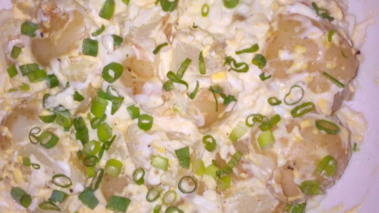 How to make a simple potato salad