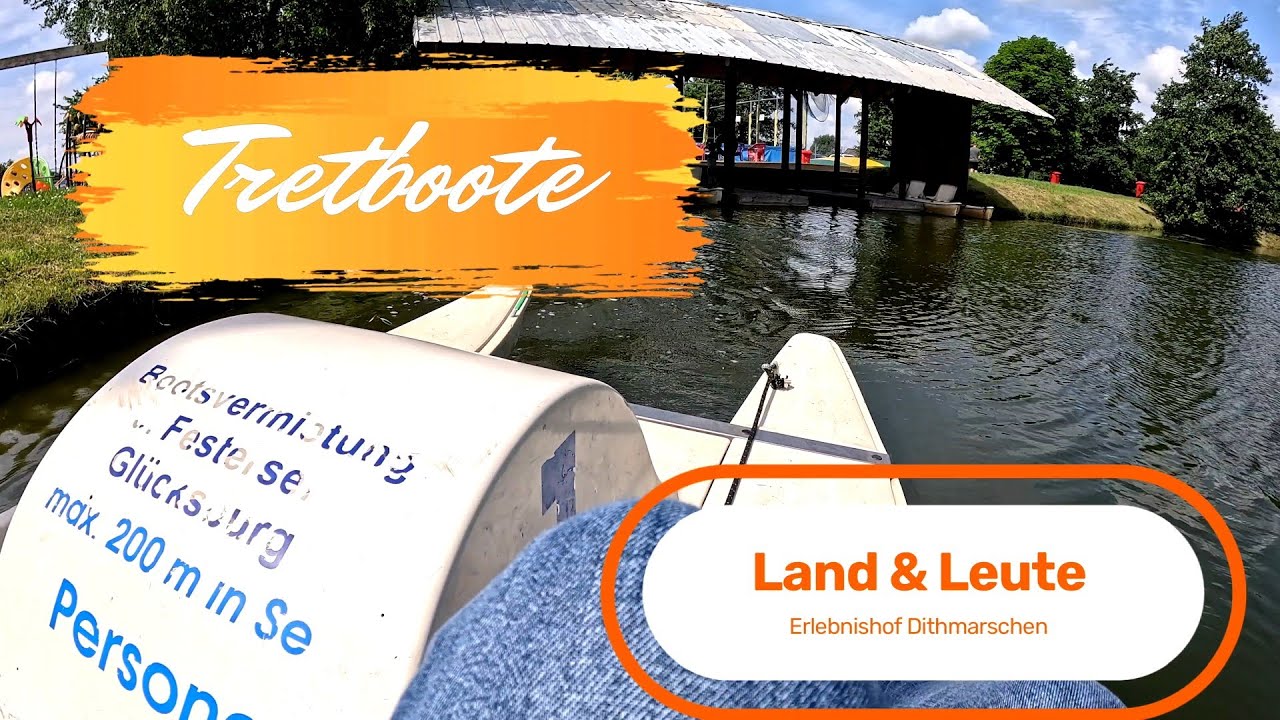 Tretboote (Onride) / Land & Leute - Erlebnishof Dithmarschen 2024 / Freizeitpark Büsum Nordsee