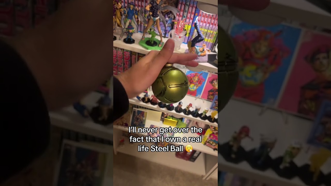Real life Steel Ball 🤯🤯 #jojo #jojosbizarreadventure #jojos #steelballrun #gyrozeppeli #gyro
