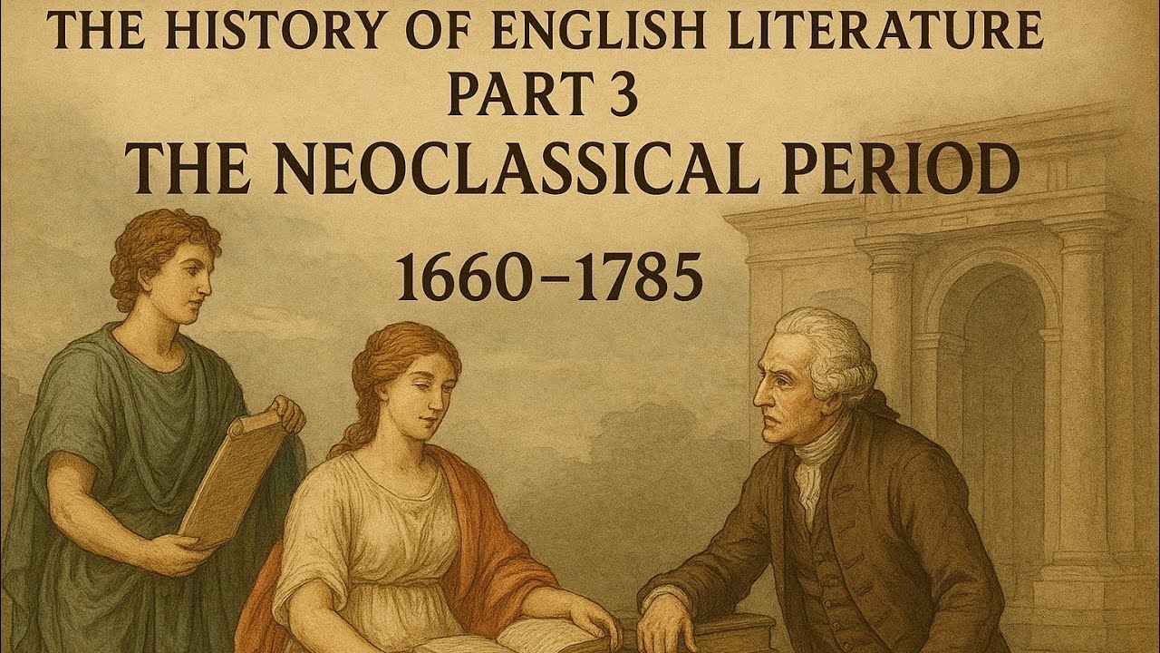 The Neoclassical period in hindi | 8 minutes | Part-3 | The History of English literature | 