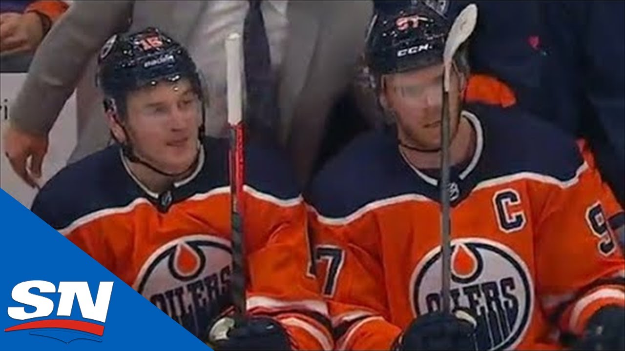 Zach Hyman Scores After Nice Pass From Connor McDavid