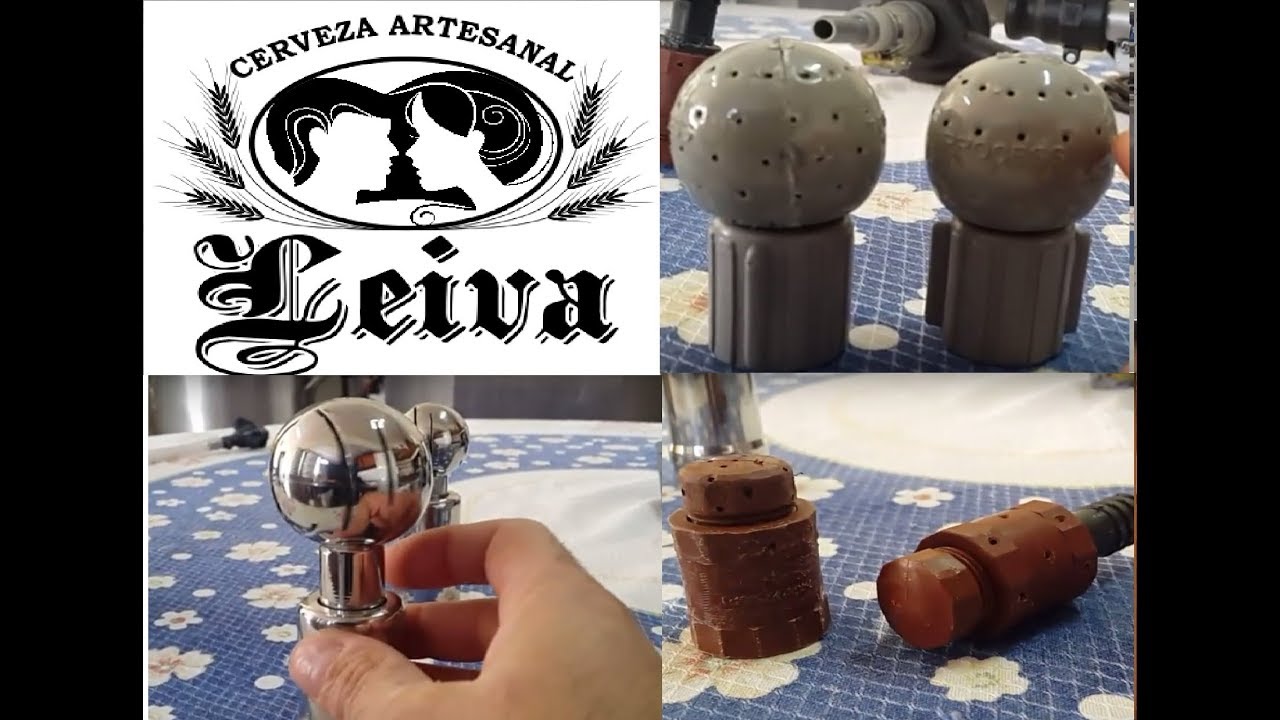 Bocha CIP casera y otros tipos. Cerveza LEIVA - Video 10