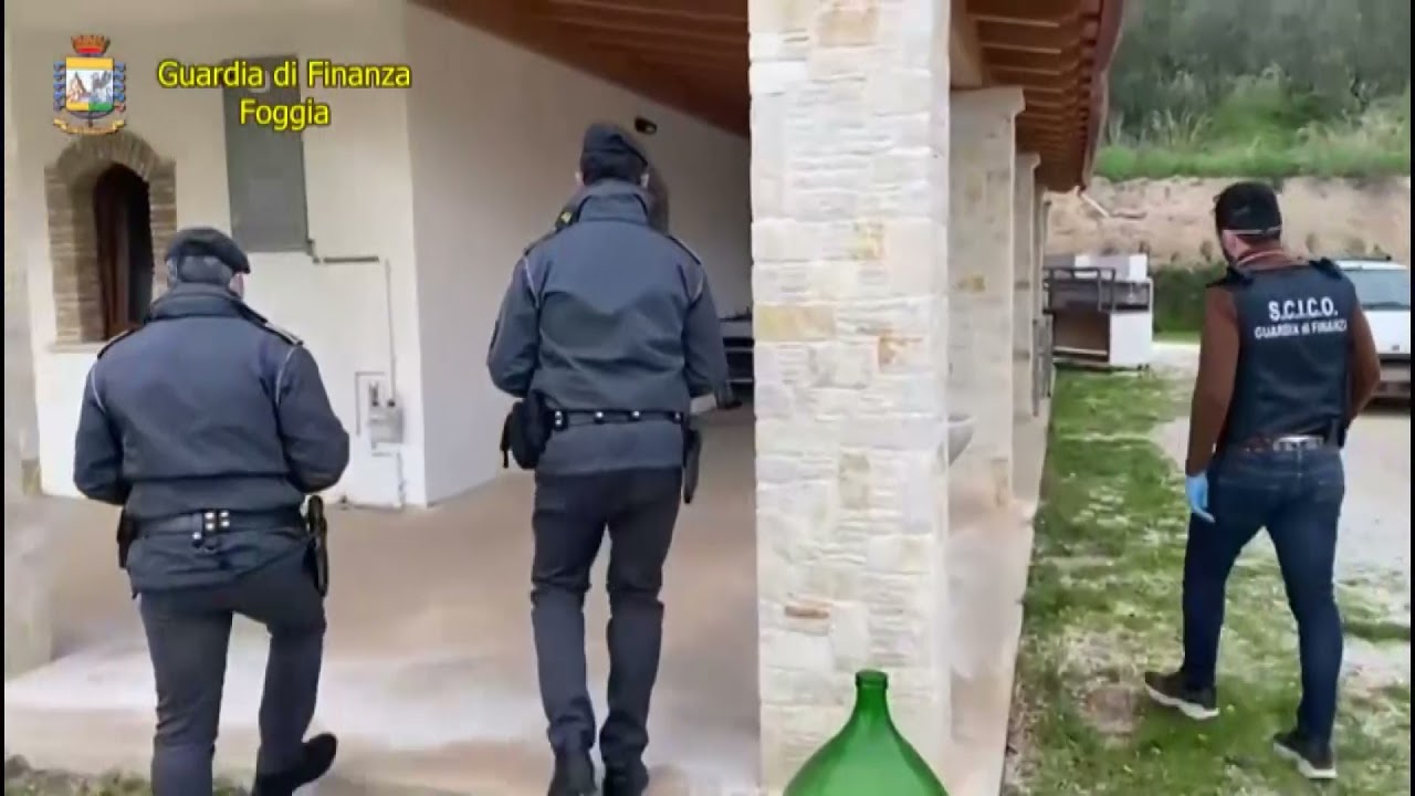 Foggia, Sequestrati dalla GDF 1,4milioni di beni a un pregiudicato
