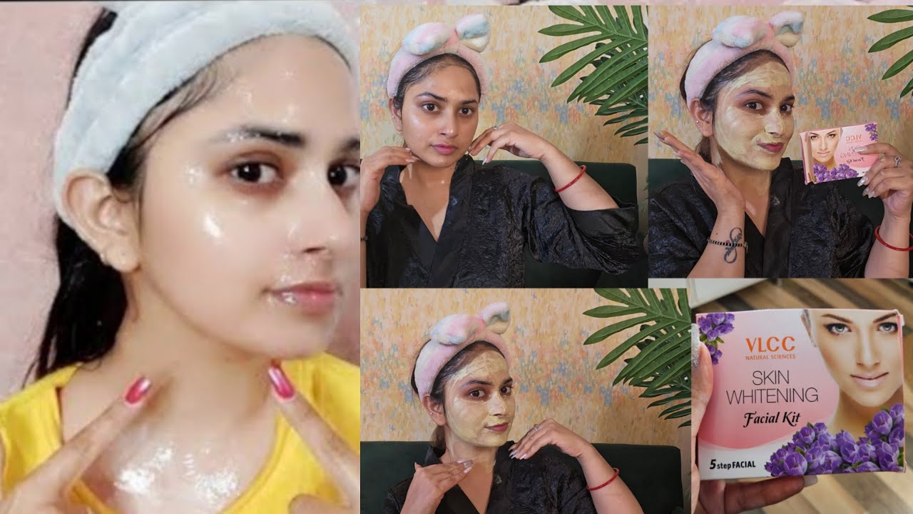 Skin Whitening Facial at Home | VLCC Skin Whitening Facial Kit | Review + Demo