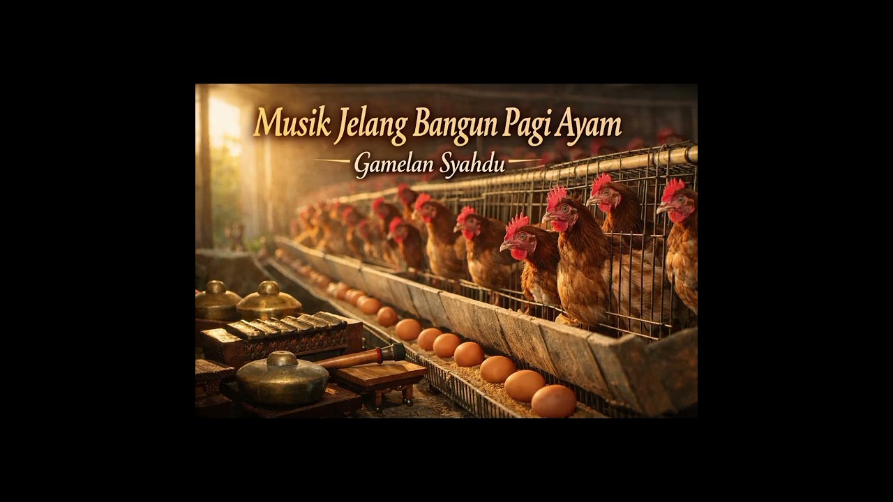 Musik Jelang Bangun Pagi Ayam I Gamelan Syahdu