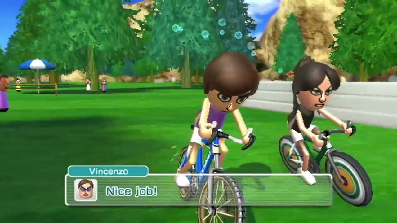 (WR) Wii Sports Resort Cycling 6 Stage 14:23.46