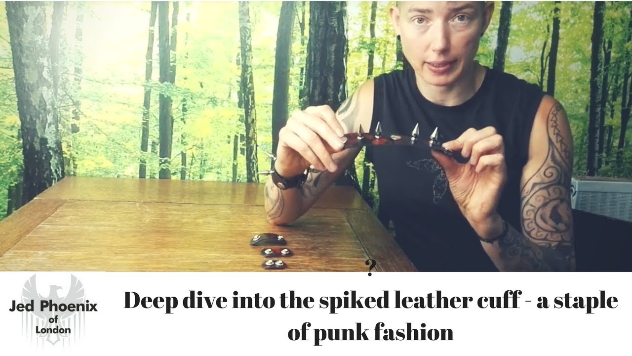 Deep dive into leather studded bracelets - a staple of punk fashion | Phoenix Army