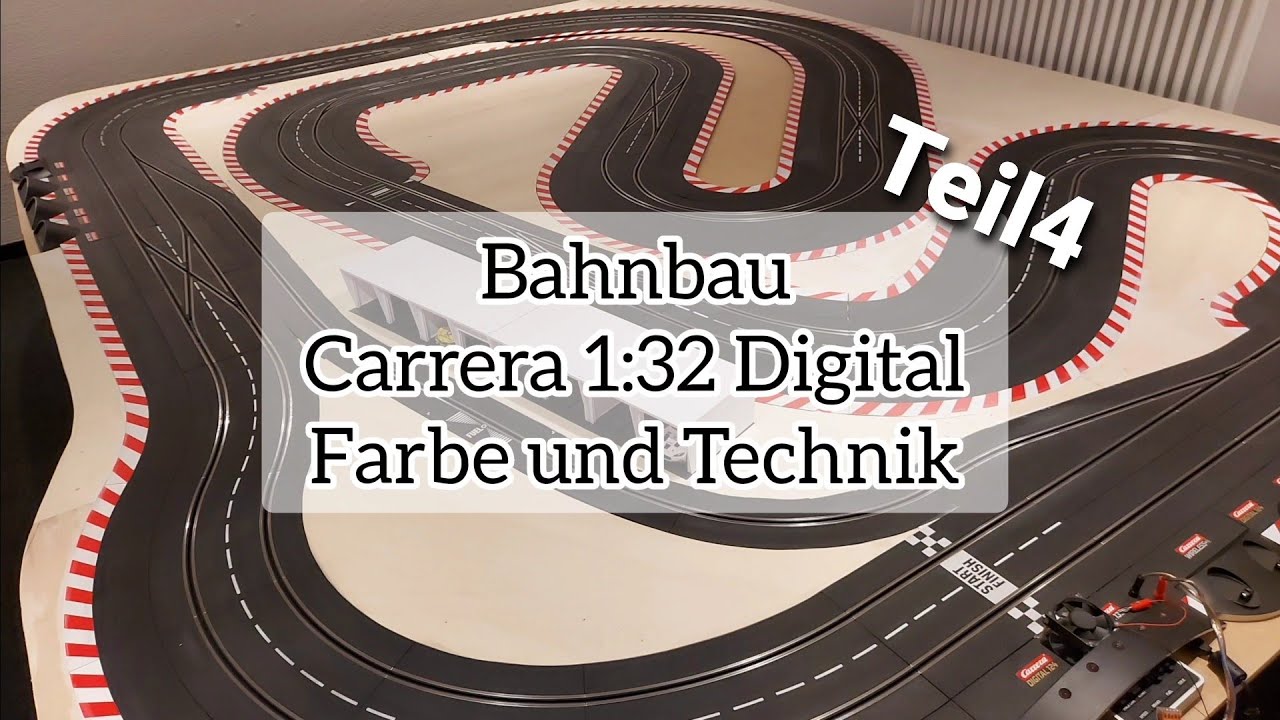 Wir bauen eine Carrera Digital Bahn! Teil4 - Jetzt wird's bunt!